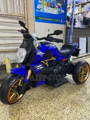 Super Sport Kids Motorcycle Blue5 to 15 Years