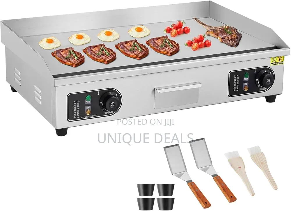 Commercial Electric Griddle, 28.54 X 15.75 In, 4400w