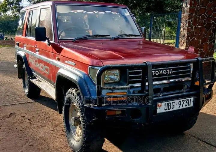 Toyota Land Cruiser Prado 1994 Red