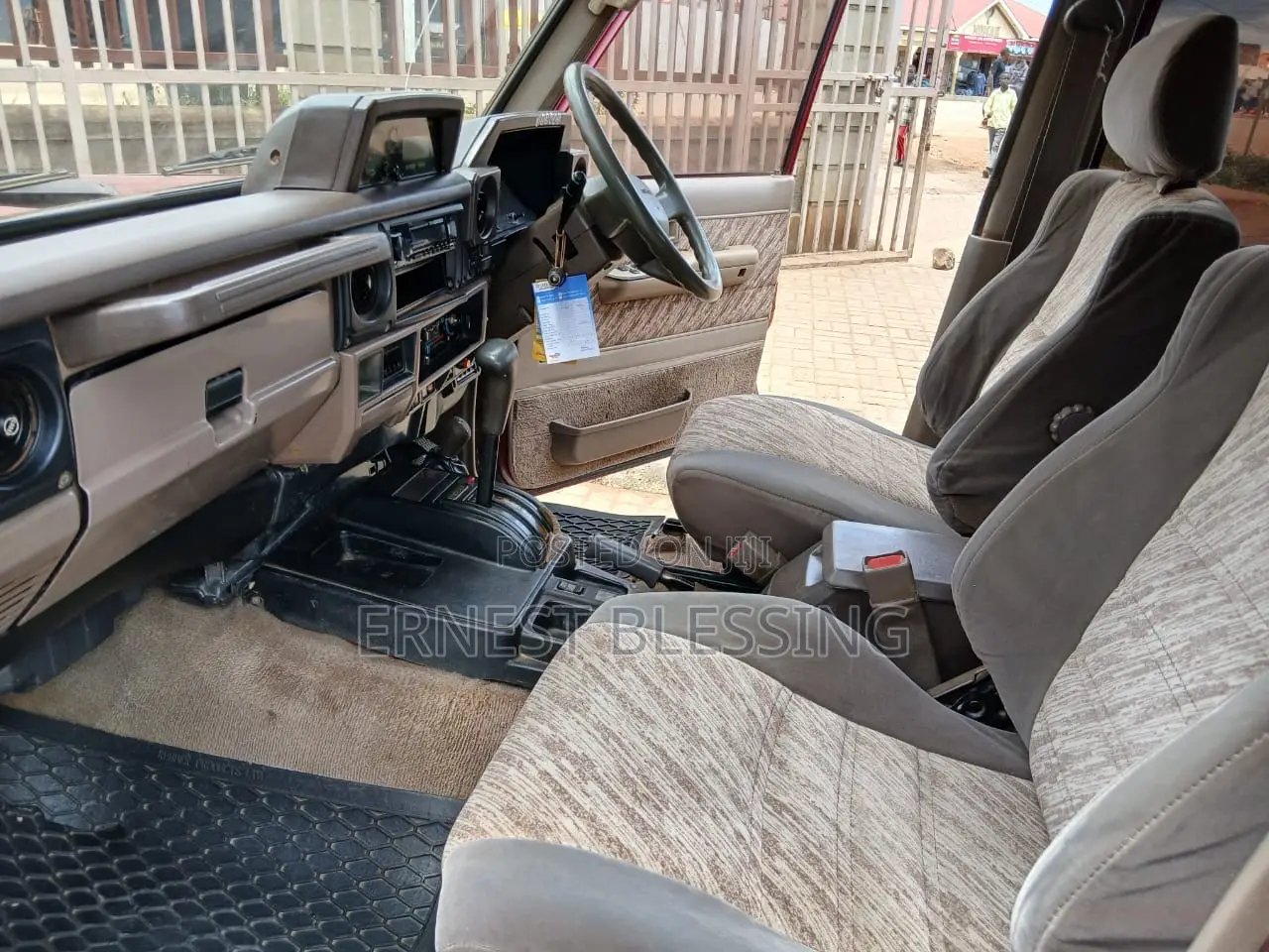 Toyota Land Cruiser Prado 1994 Red