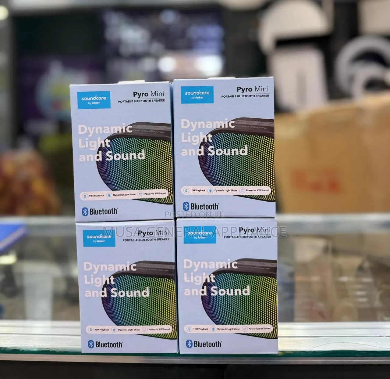 Anker Soundcore Pyro Mini Portable Bluetooth Speaker