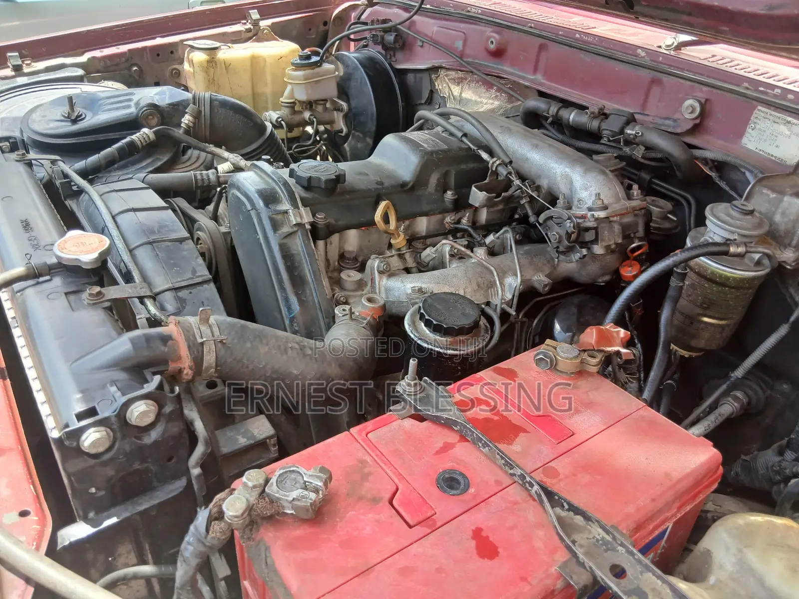 Toyota Land Cruiser Prado 1994 Red