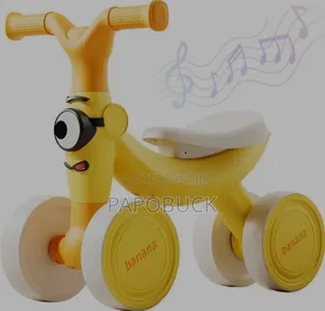 Four Wheel Banana Kids Swing Car/Balance Bike