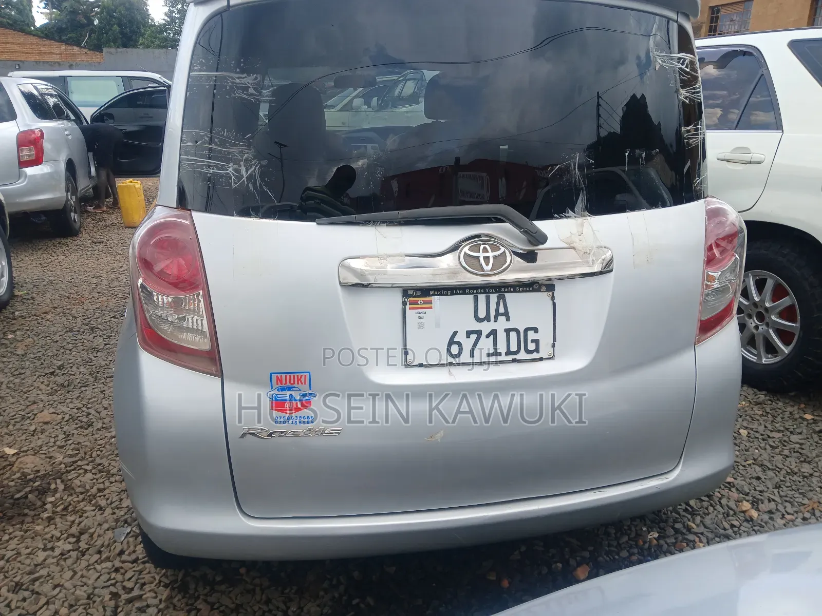 Toyota Ractis 2008 Silver