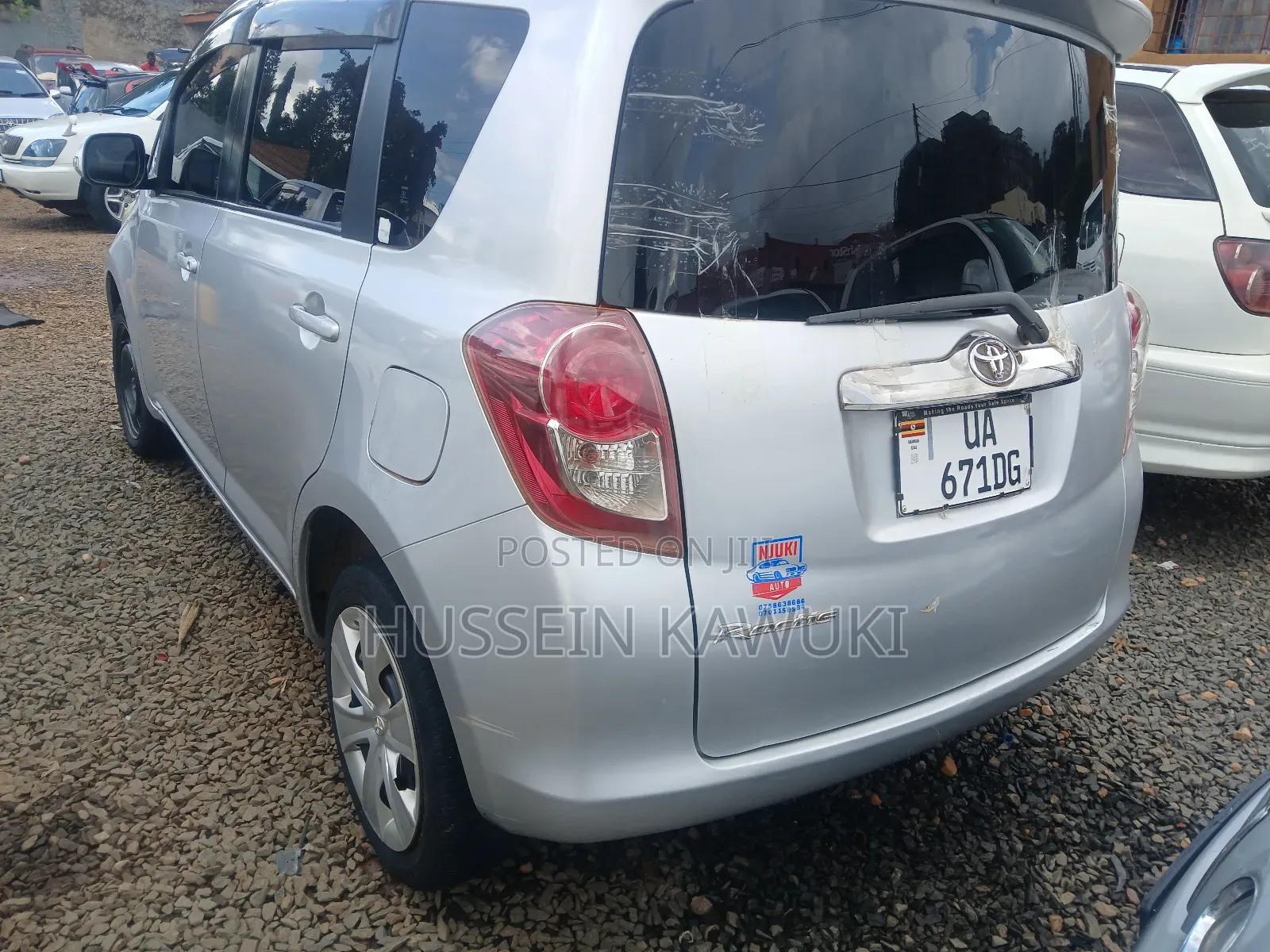 Toyota Ractis 2008 Silver