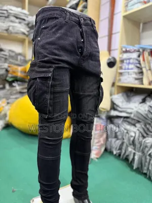 Cargo Jeans Original Material Size 34 to 38