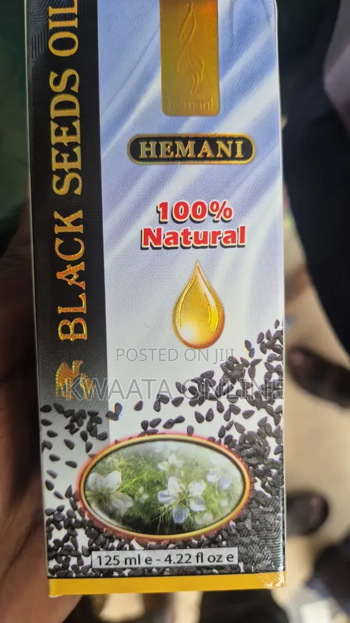 Hemani Black Seed Cumin Oil - 100% Original Pure and Natural -125ml