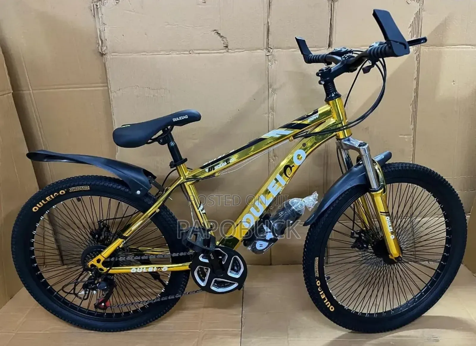 26-Inch Mountain Bike With Dual Shock Suspension and Disc Brakes