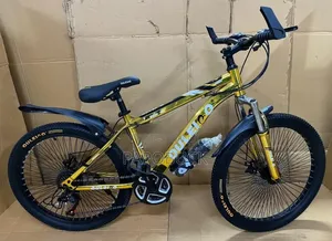 26-Inch Mountain Bike With Dual Shock Suspension and Disc Brakes