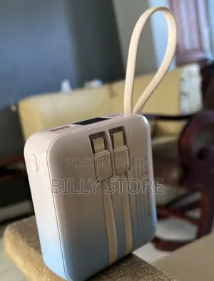 Built-in 2 Charging Line Power Bank