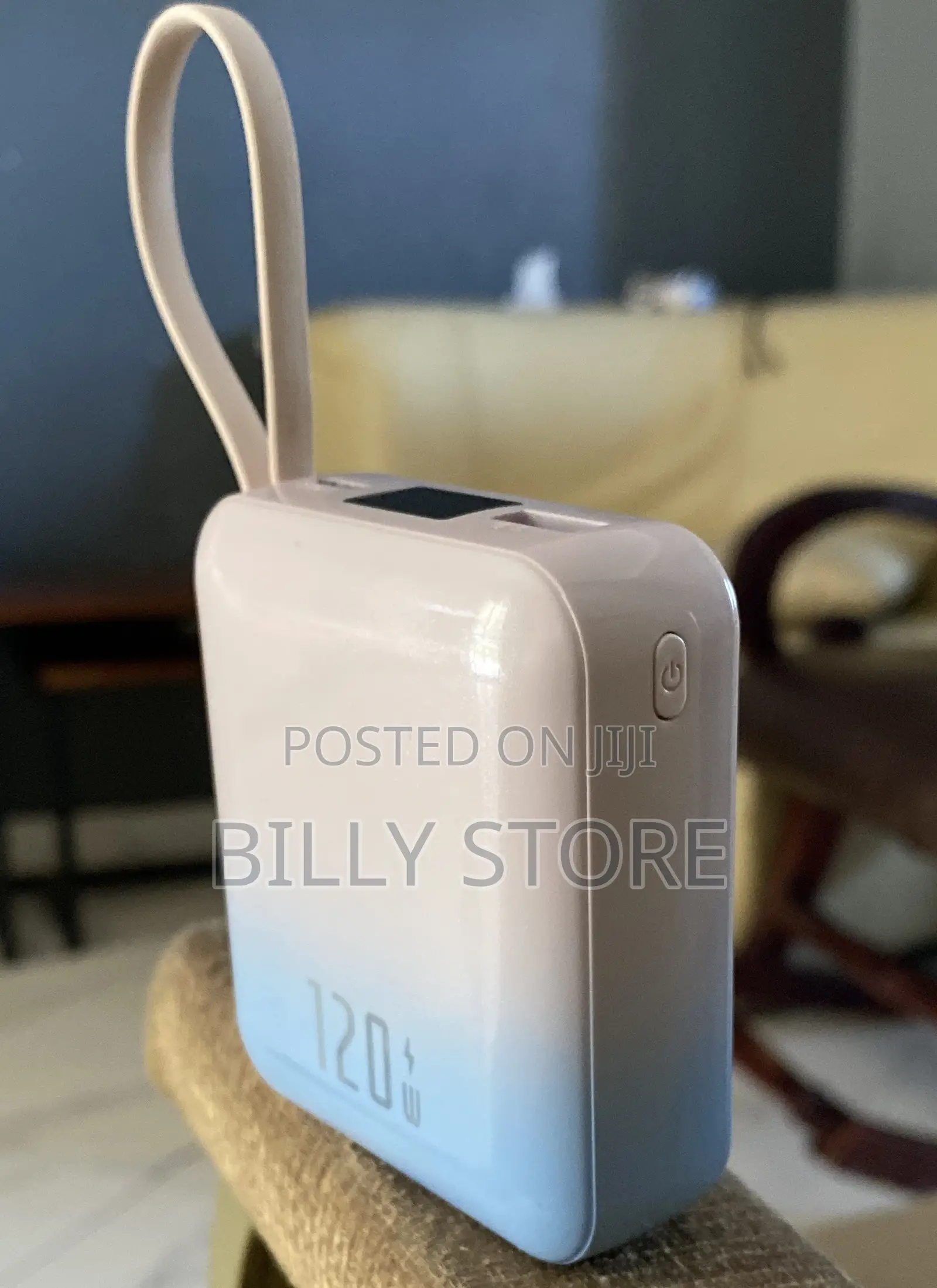 Built-in 2 Charging Line Power Bank