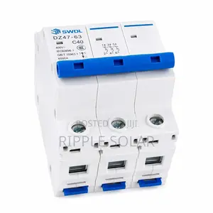 Industrial 40a 3 Phase Circuit Breaker C40 400v