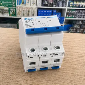 Industrial 40a 3 Phase Circuit Breaker C40 400v