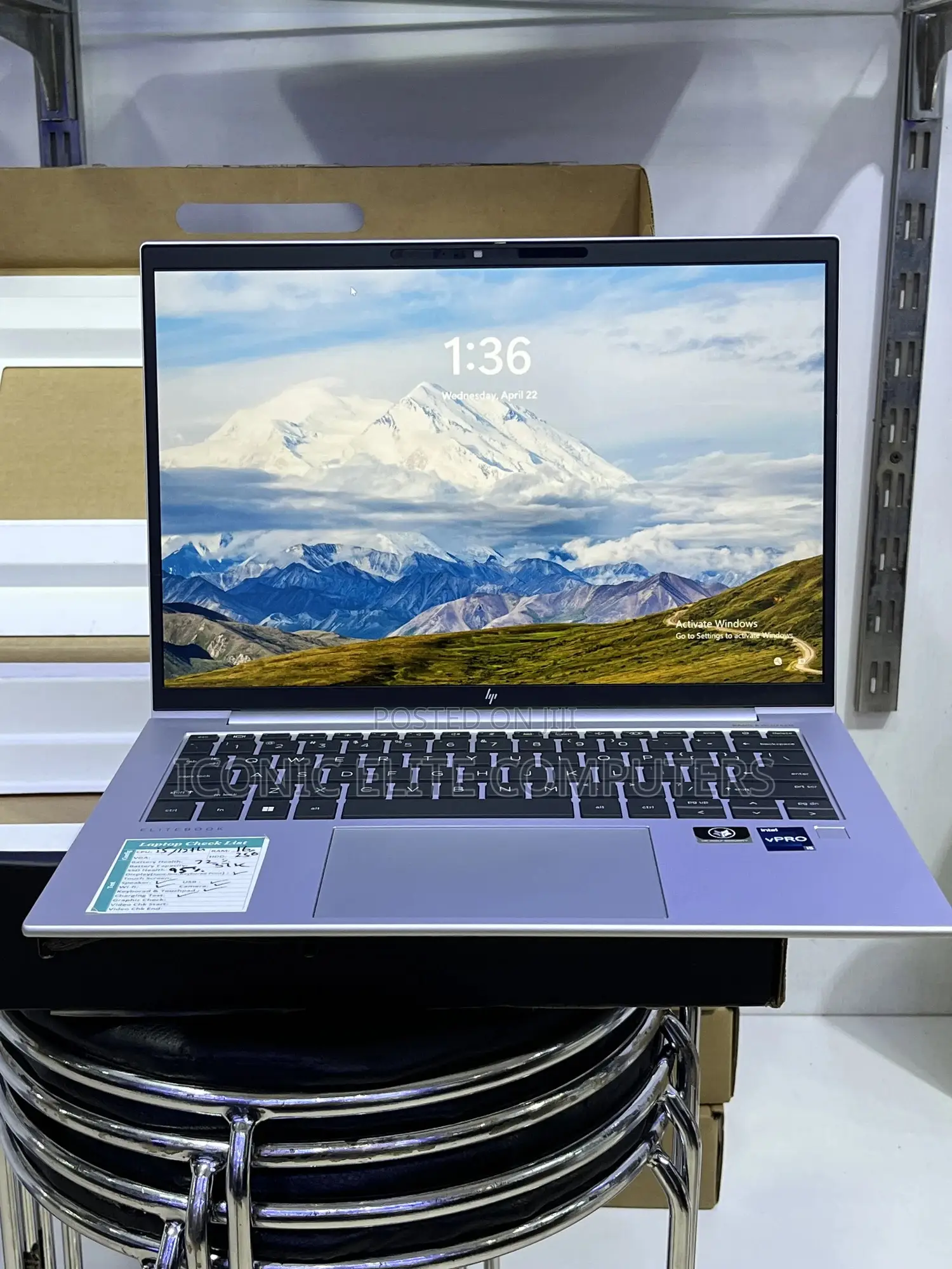 New Laptop HP EliteBook 840 G9 16GB Intel Core i5 SSD 512GB