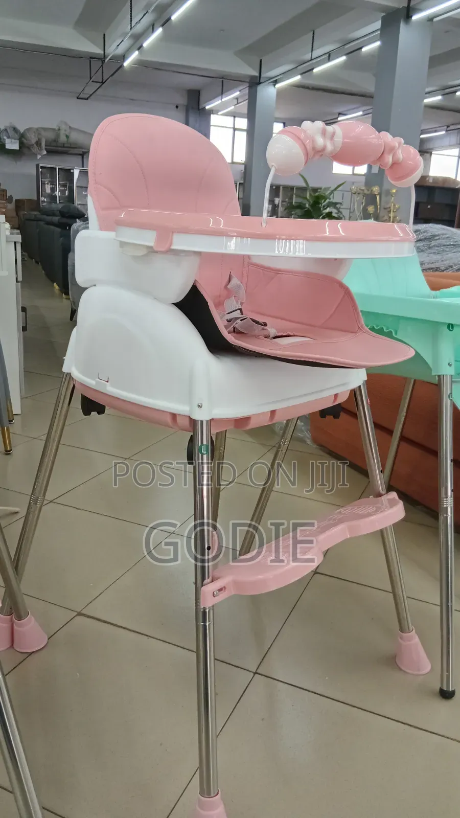 Convertible 3-in-1 or 4-in-1 Baby High Chair,