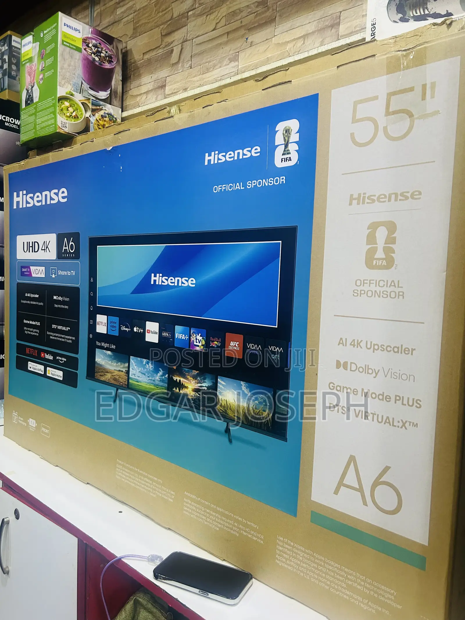 Hisense A6 Uhd 55 Smart Tv