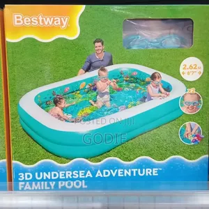 Undersea Adventuretm Inflatable Family Pool.