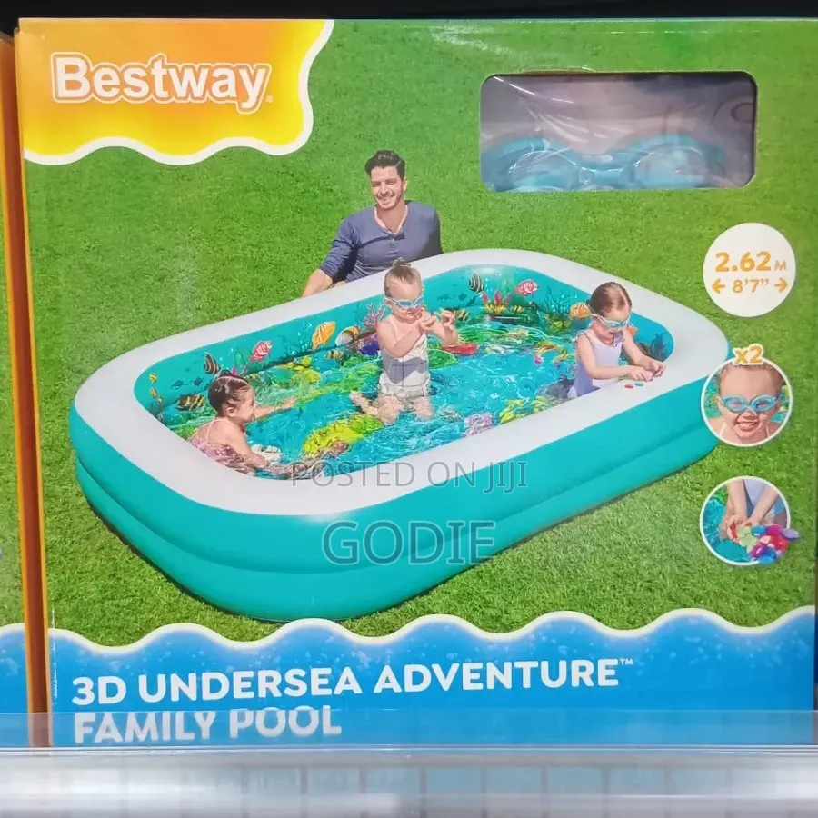 Undersea Adventuretm Inflatable Family Pool.