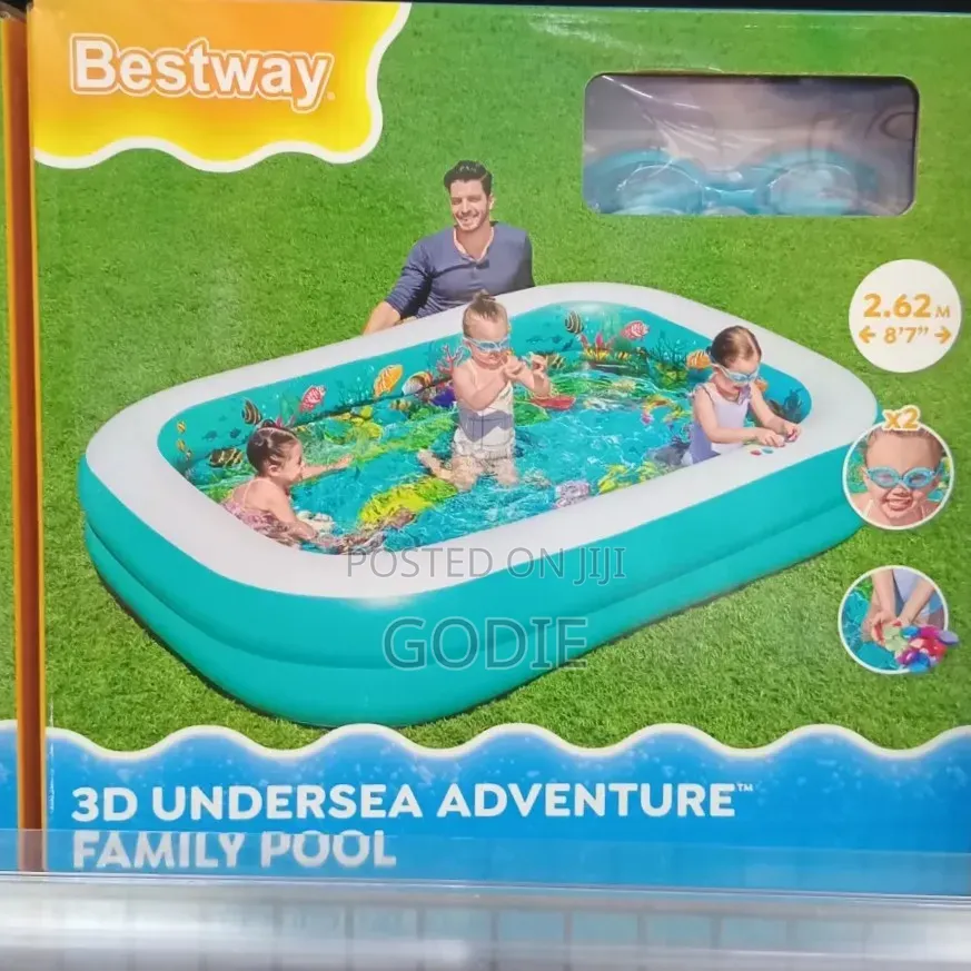 Undersea Adventuretm Inflatable Family Pool.