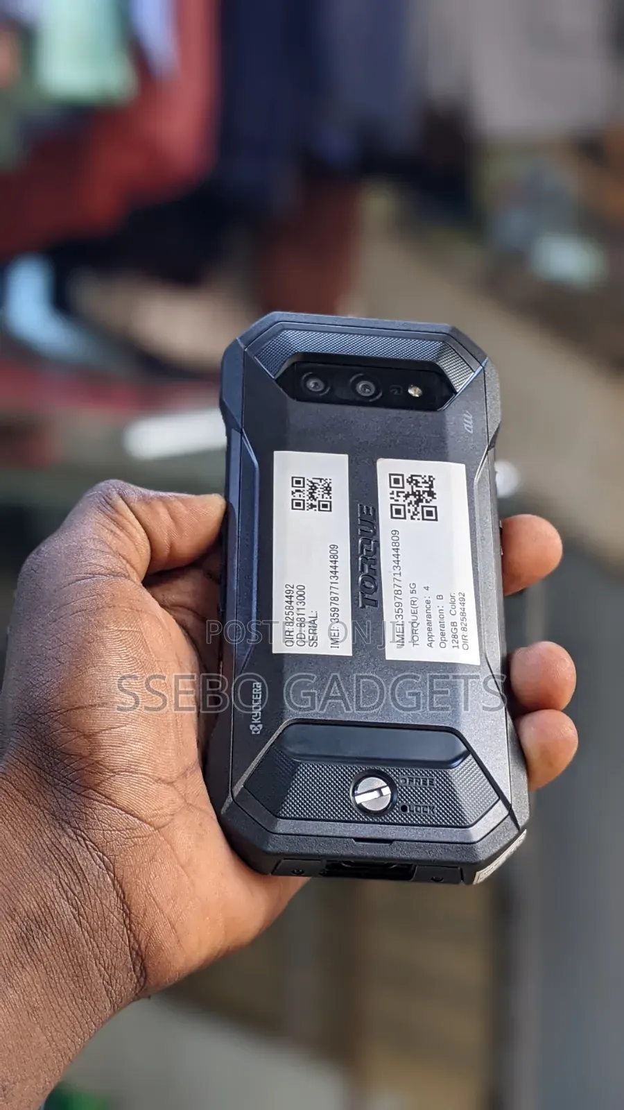 Kyocera Torque 5G 128 GB Gray