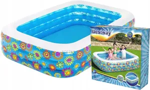 Bestway Happy Flora Inflatable Family Pool 3.05m, 10"