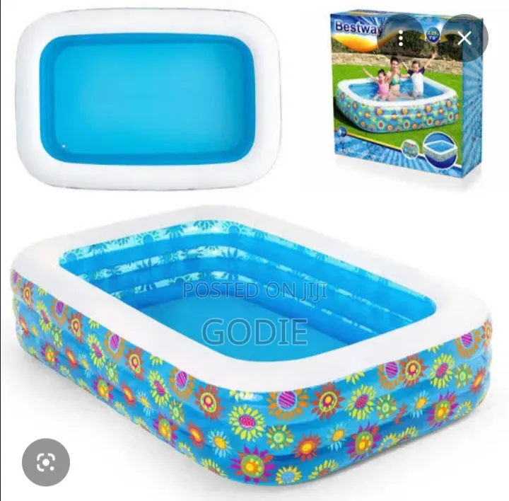 Bestway Happy Flora Inflatable Family Pool 3.05m, 10"