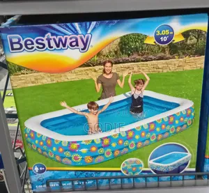 Bestway Happy Flora Inflatable Family Pool 3.05m, 10"