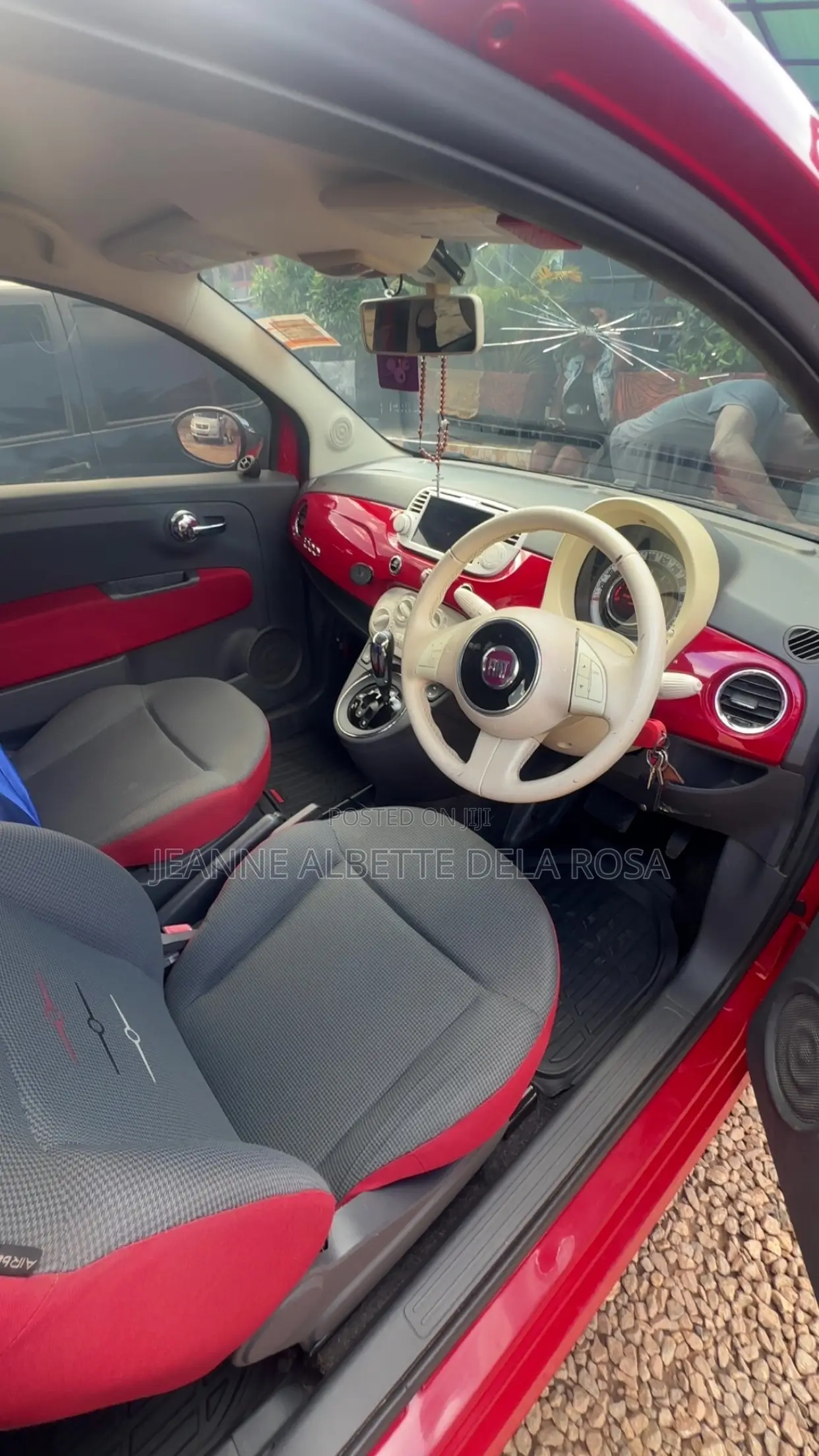 Fiat 500 2015 Red