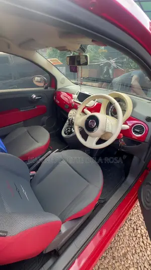 Fiat 500 2015 Red