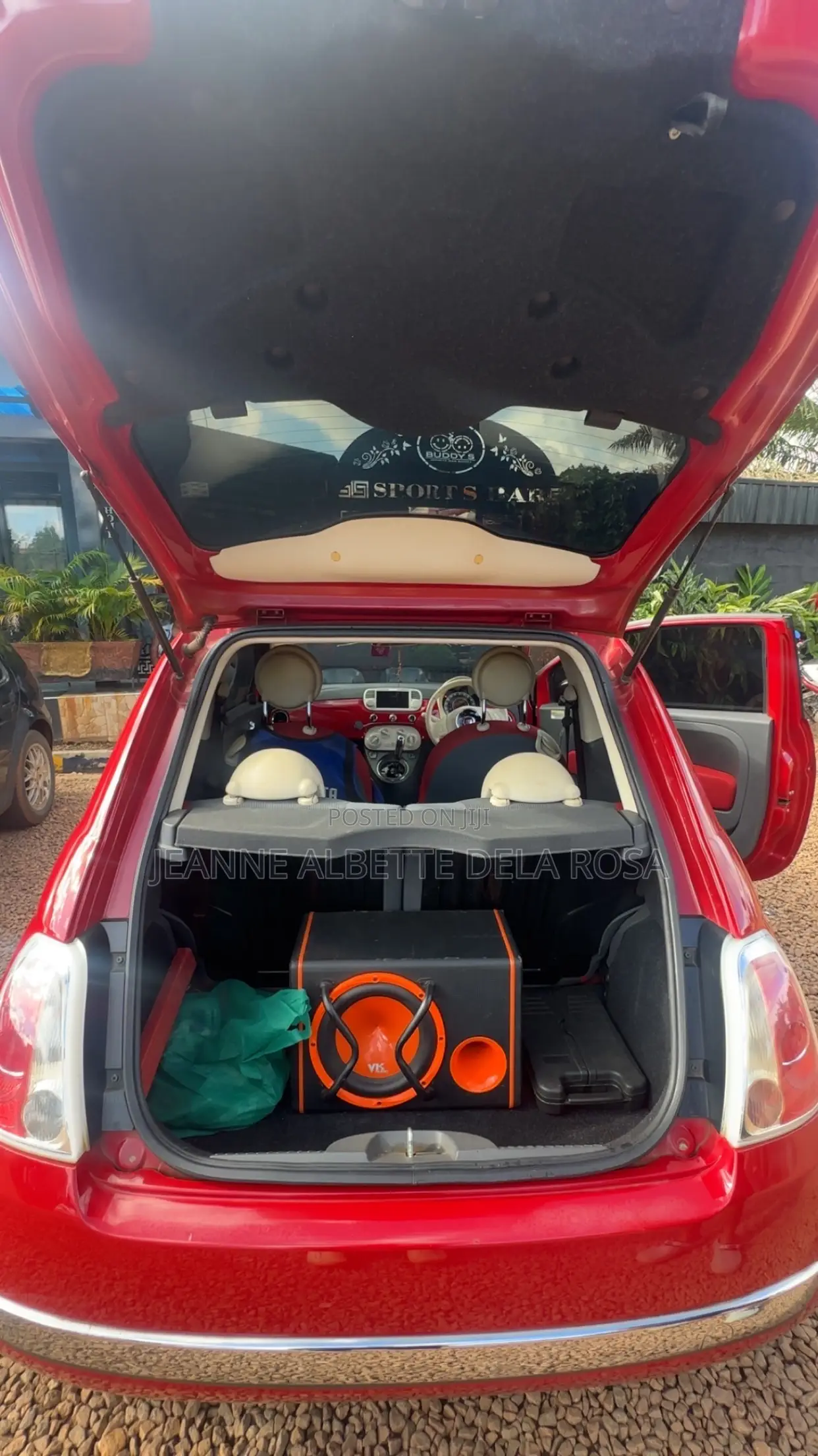 Fiat 500 2015 Red