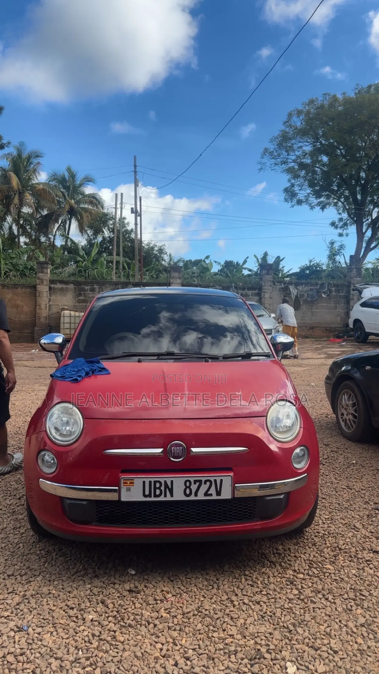 Fiat 500 2015 Red