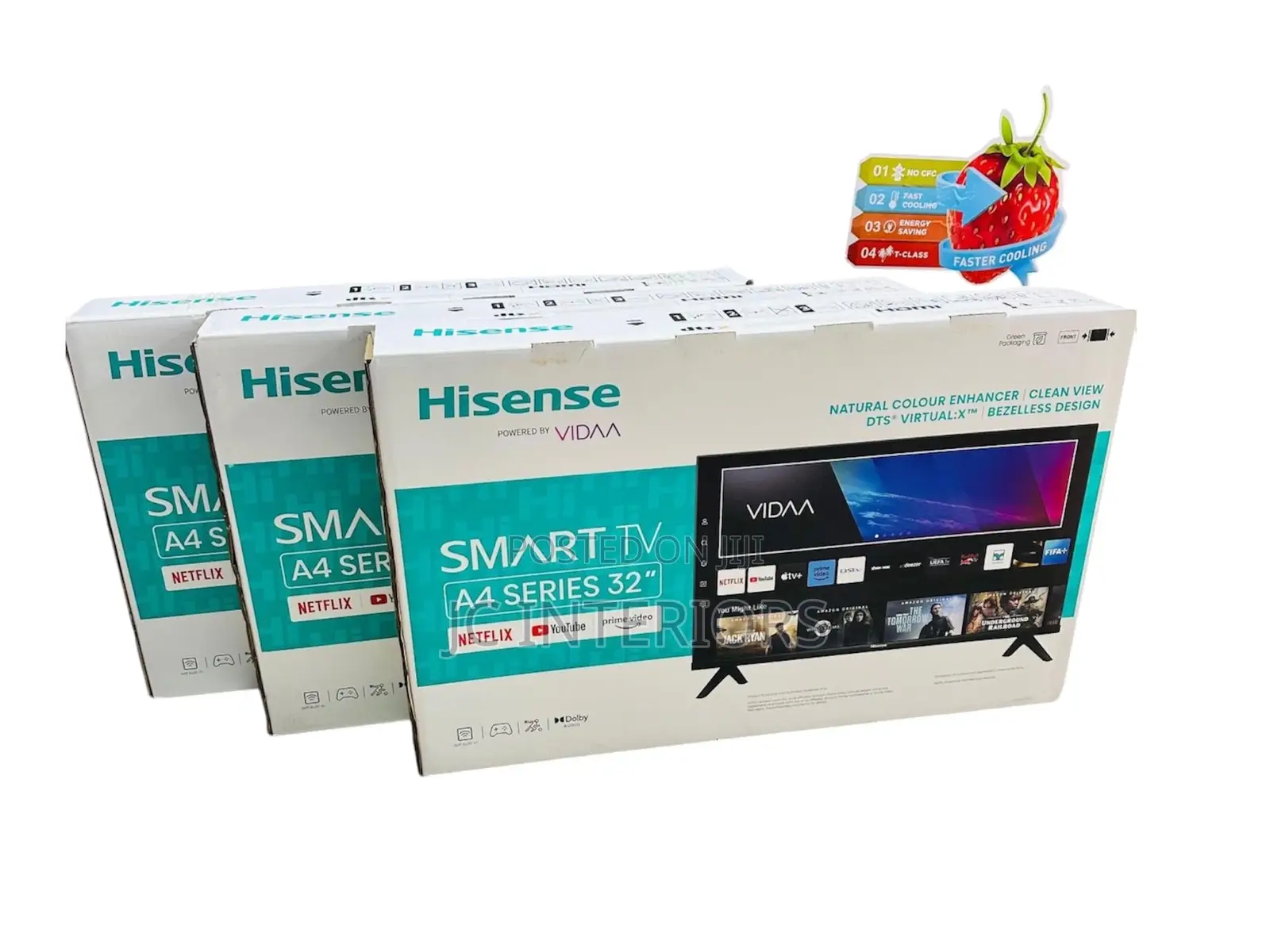32 Hisense Smart at 550,000 Ugx
