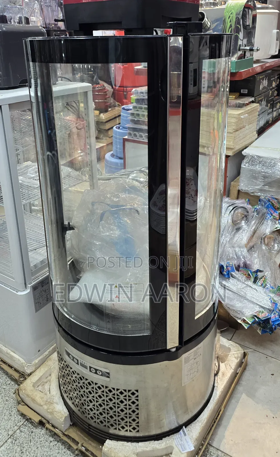 Commercial Round Cake Display Fridge
