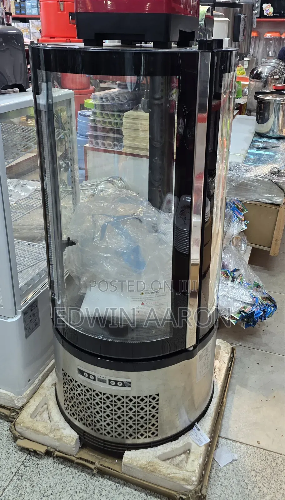 Commercial Round Cake Display Fridge
