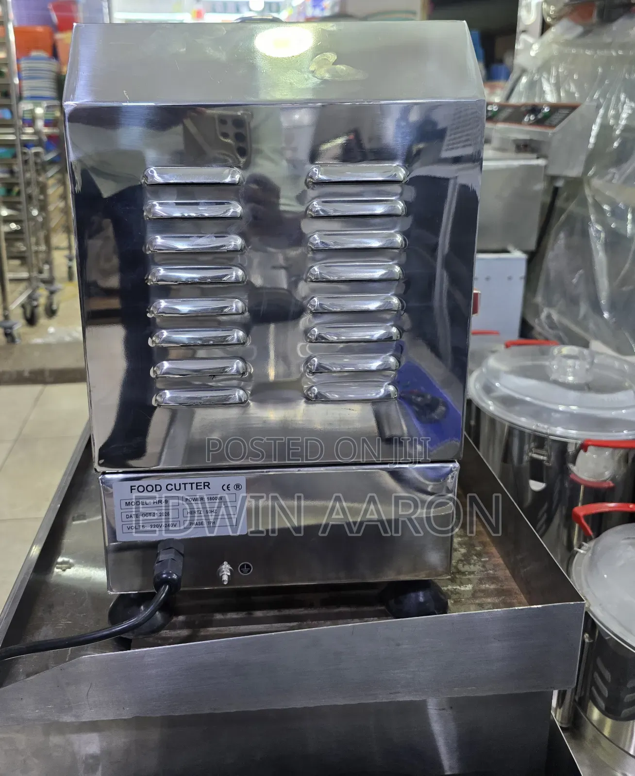 Commercial Stainless-Steel Food Processing Machine