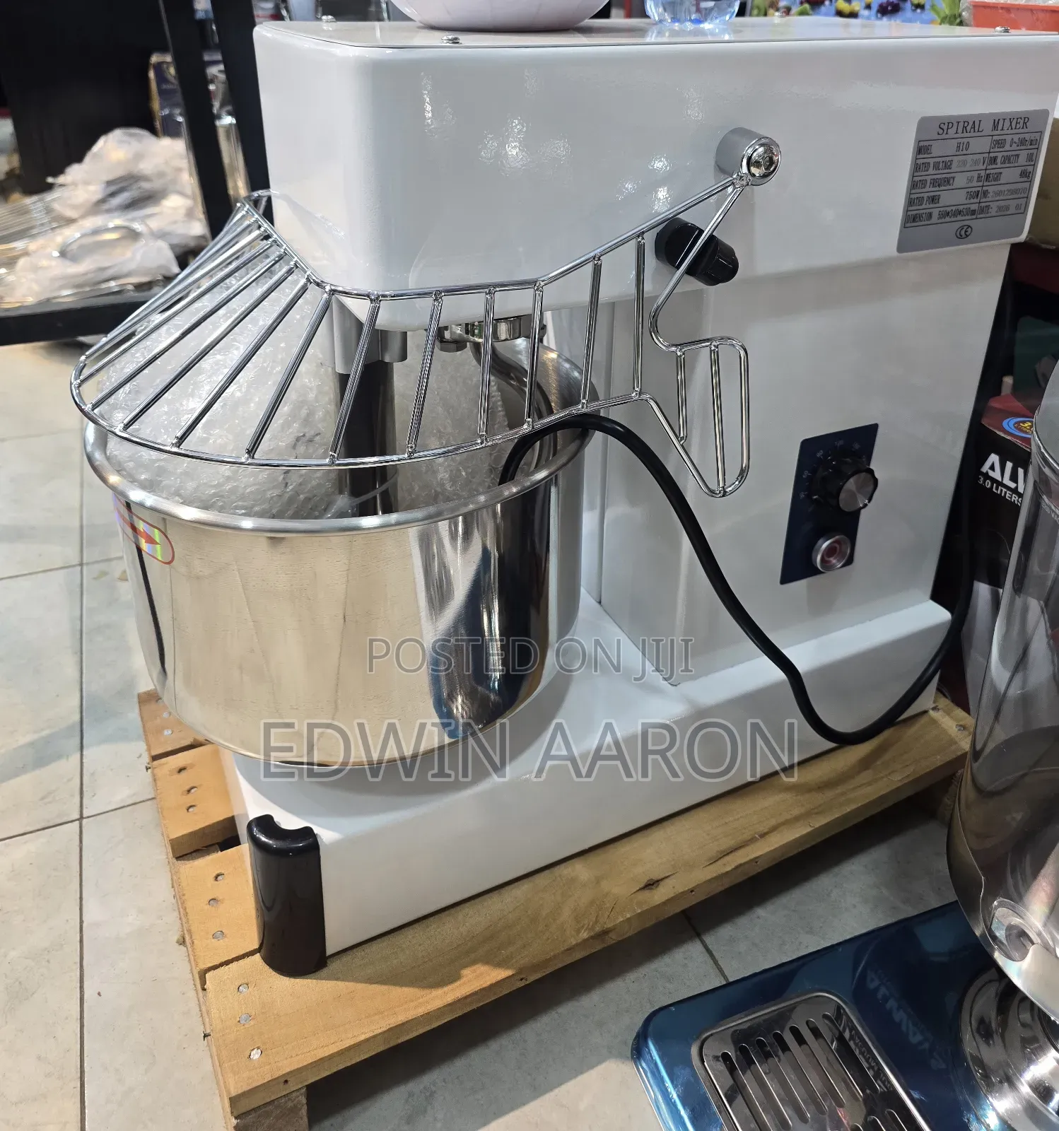 H10 Commercial Spiral Mixer ( 10litres)