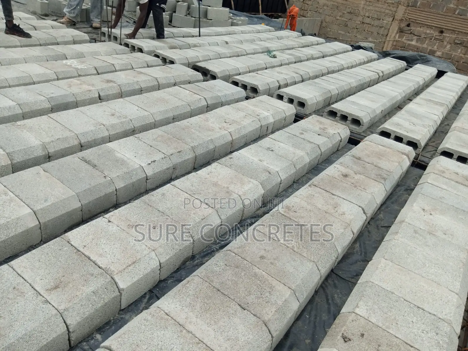 Installation of Hollow Pots Slab in Mukono