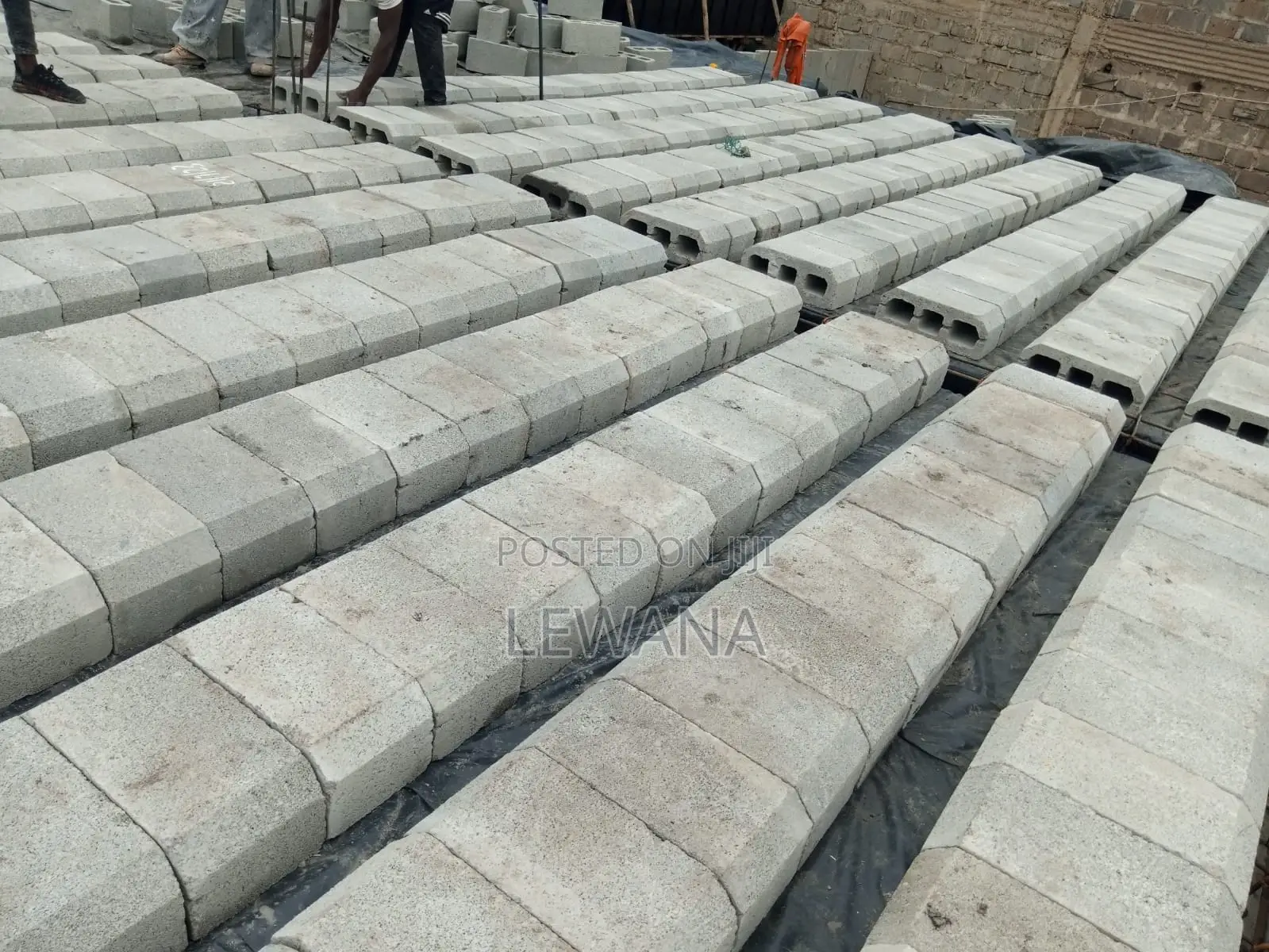 Installation of Hollow Pots Slab in Mukono