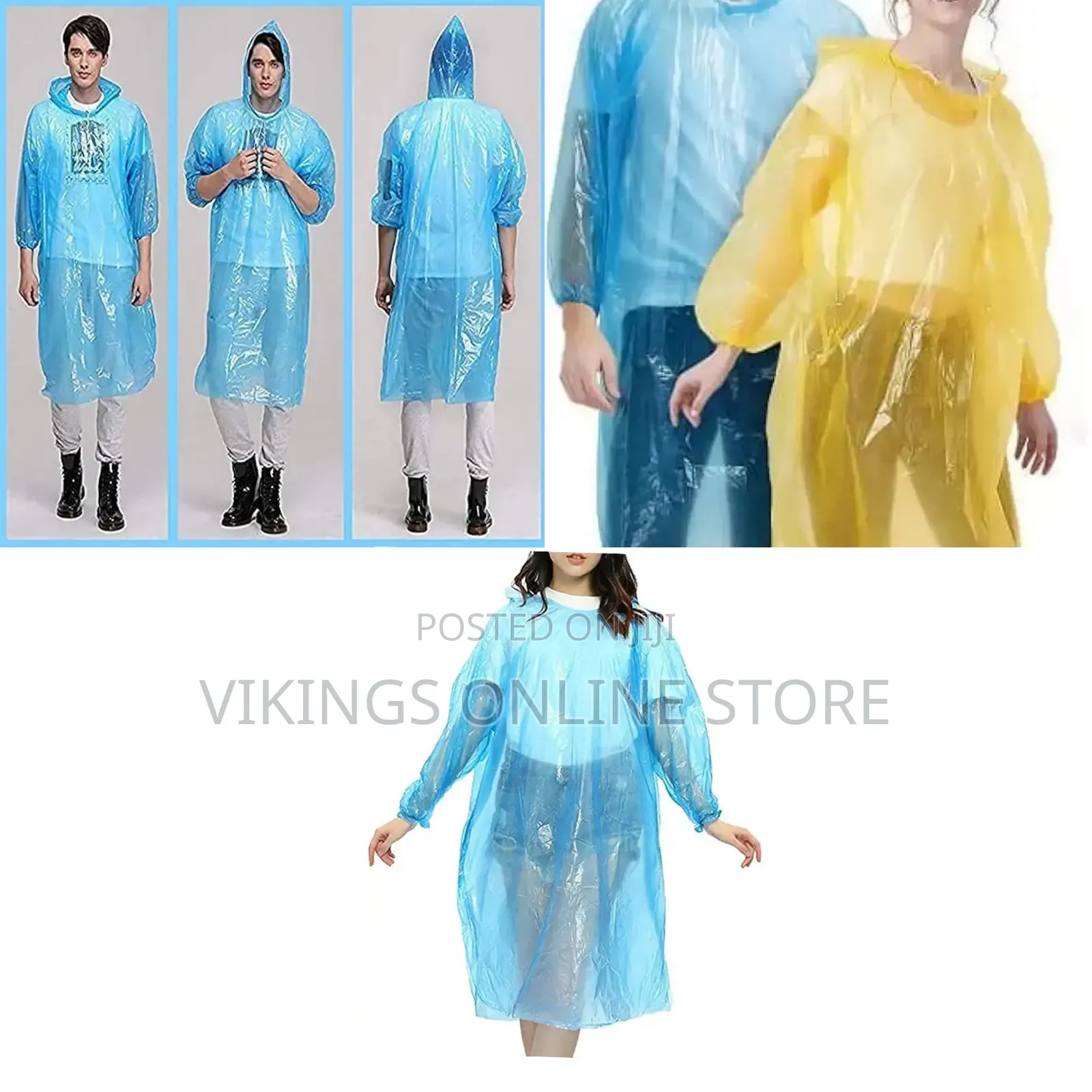 3 Pieces Unisex Disposable Rain Card For Waterproof Rain With Smallest