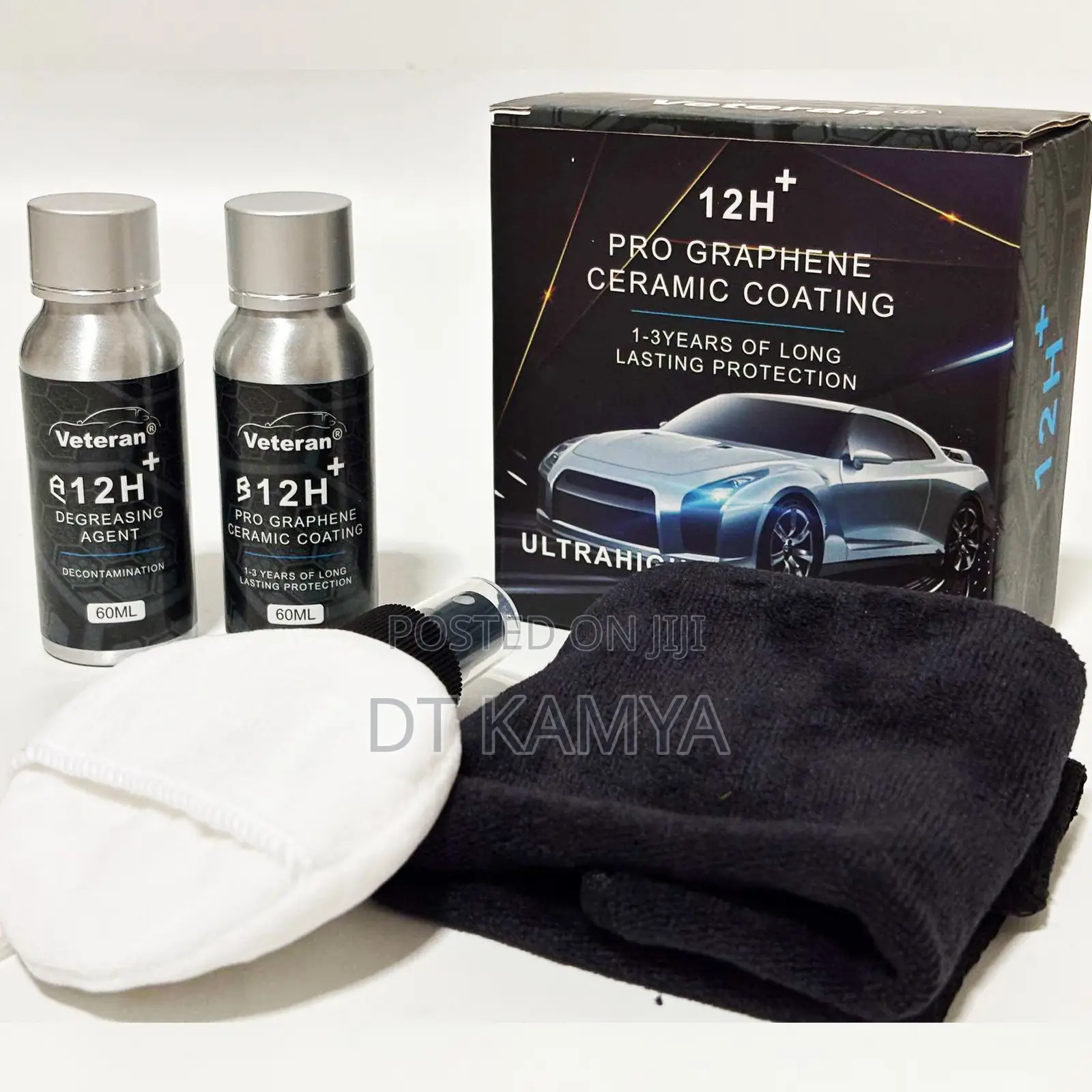 12h Pro Graphene Ceramic Coating - 60 Ml / 1 - 3 Years / High Gloss