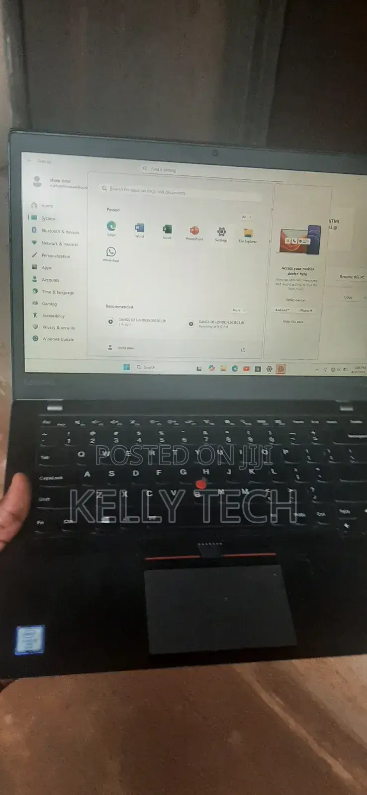 Laptop Lenovo ThinkPad T460s 8GB Intel Core i5 SSD 256GB