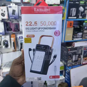 22.5w Excellent 20000mah Power Bank With Led Light