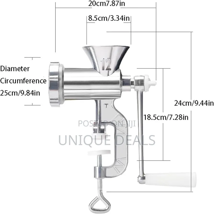 Manual Meat Grinder, Hand Crank Meat Grinder