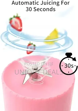 Portable Electric Blender | Usb Rechargeable Smoothie Maker
