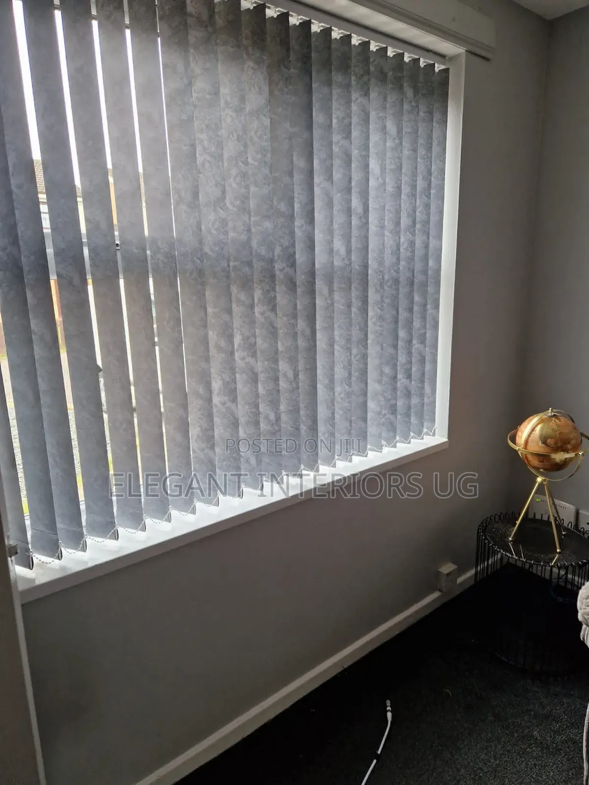 Elegant Window Blinds in Vertical Format