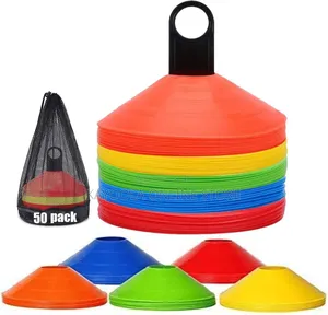 50 Pack Football Training Cone Plate