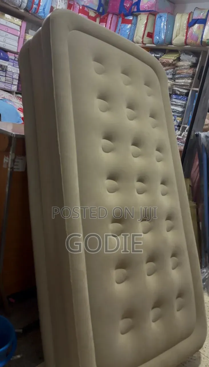 4by6 Inflatable Air Mattress With A Built-in Electric Pump.