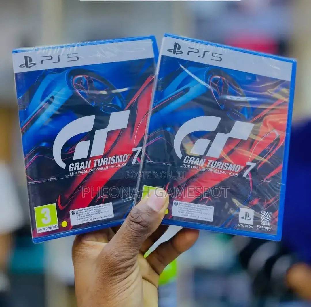 Gran Turismo 7 Game Cd for Ps5: Race Fast Like a Taxi Driver Man