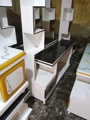 Luxury Tv Stand With Safes and Drawers