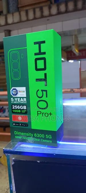 New Infinix Hot 50 Pro+ 4G 256 GB Black